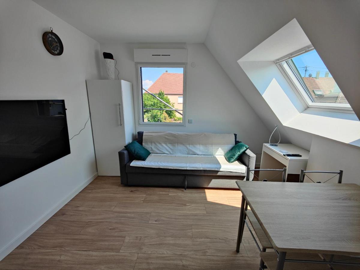 Appartement 48M², Strasbourg Centre A 15 Min En Train Fegersheim Eksteriør bilde